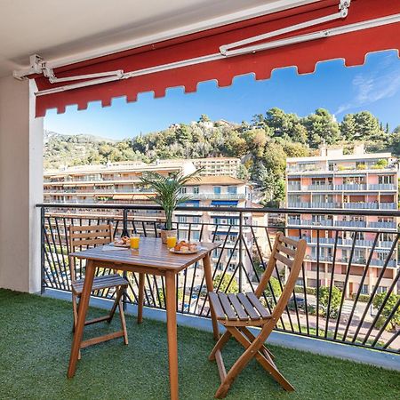 Intercontinental Superbe Appartement Avec Piscine Menton Bagian luar foto