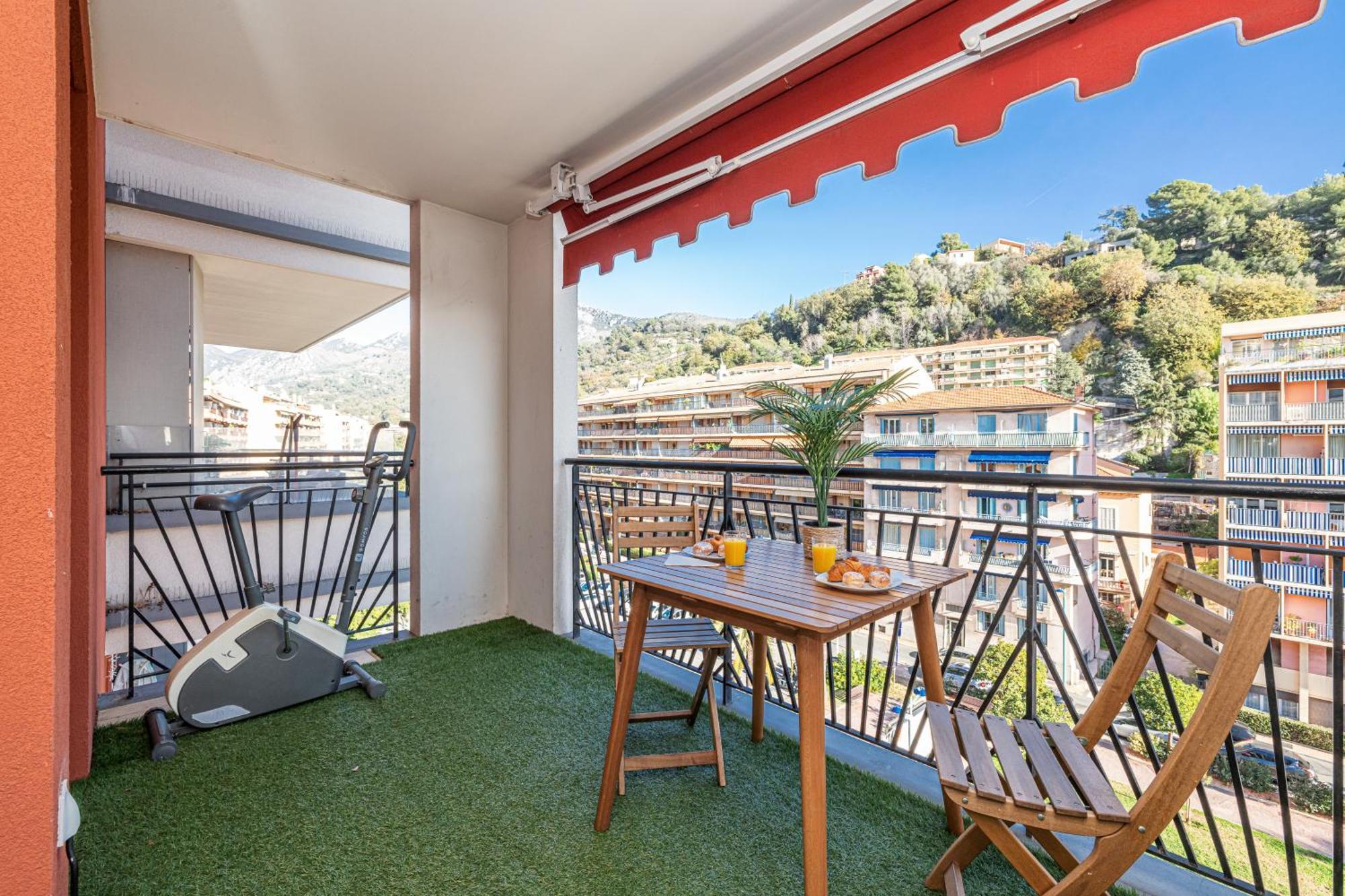 Intercontinental Superbe Appartement Avec Piscine Menton Bagian luar foto