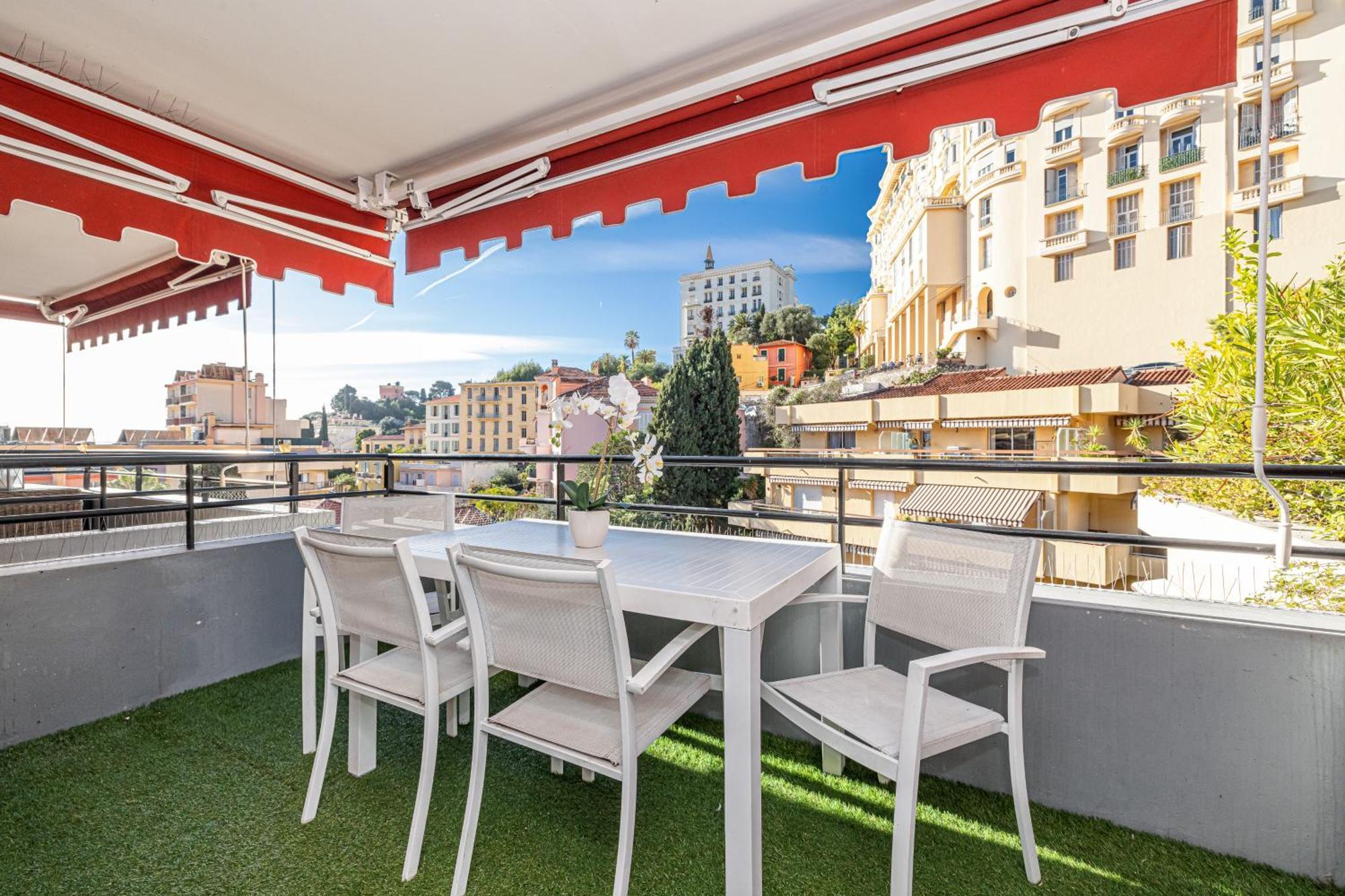 Intercontinental Superbe Appartement Avec Piscine Menton Bagian luar foto