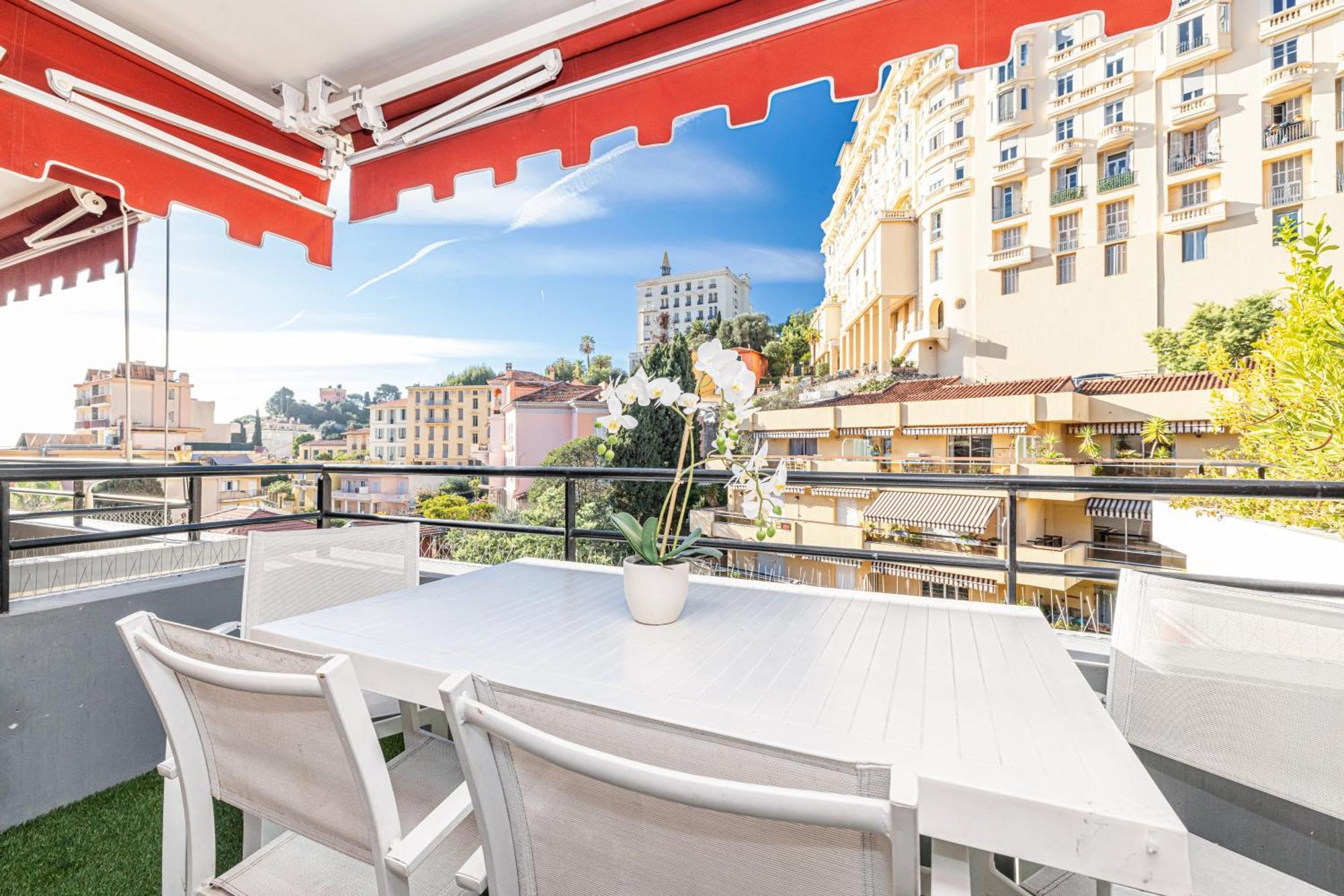 Intercontinental Superbe Appartement Avec Piscine Menton Bagian luar foto